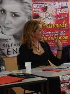 Stefania Cento madrina della manifestazione "Uniti per il Carnevale "