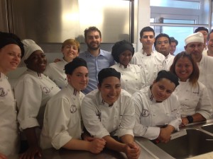 il gruppo di studenti statunitensi per lo stage culinario a Ferrara !