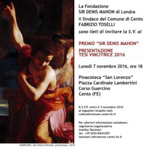 la locandina dell'evento 