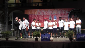 LA CENTESE CALCIO DIRANTE LA PRESENTAZIONE AL SETTEMBRE CENTESE