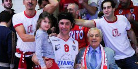 Festa nel dopo partita contro Empoli
