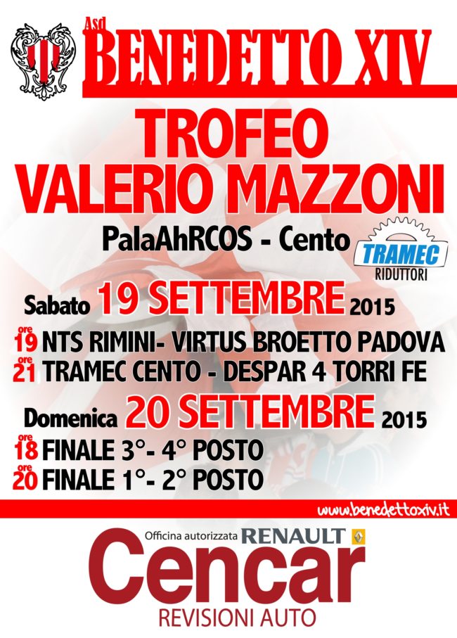locandina mazzoni trofeo