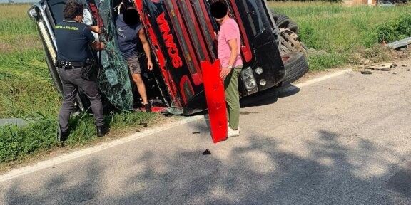 GDF – foto Incidente camion 13-08-2020