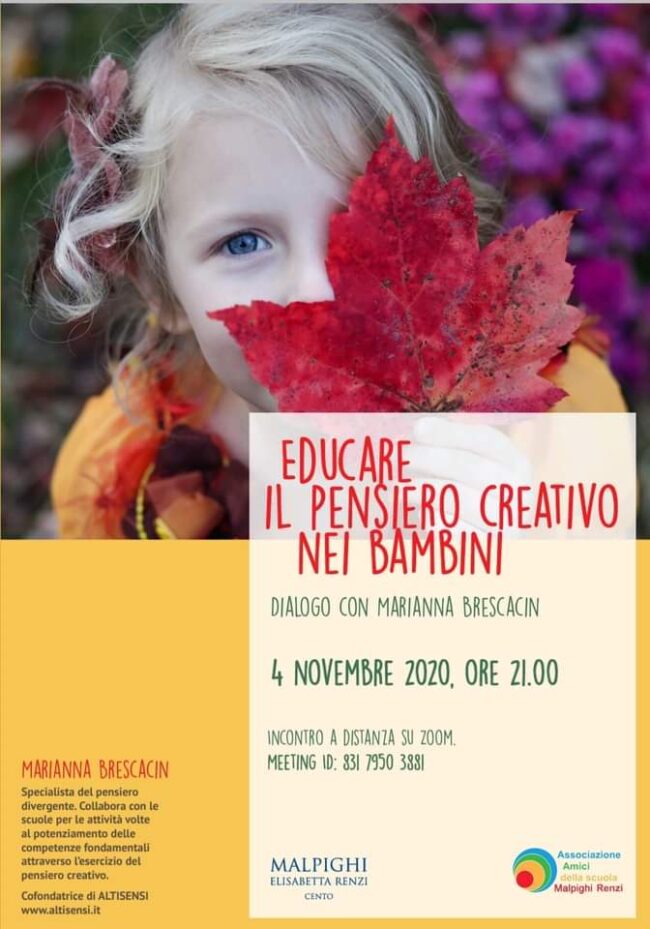 4nov-educare il pensiero creativo