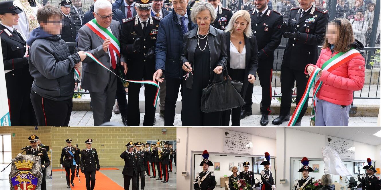 COLLAGE STAZIONE CARABINIERI TERRE DEL RENO