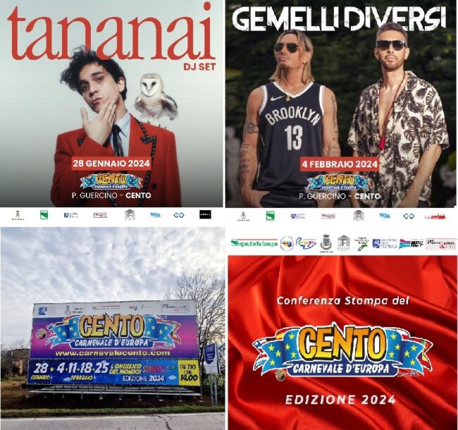 COLLAGE PRESENTAZIONE CARNEVALE 2024