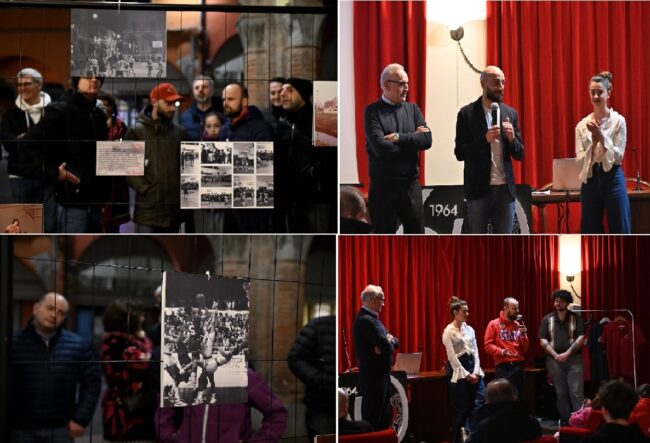 COLLAGE MOMENTI SALA ZARRI MOSTRA FOTOGRAFICA BENEDETTO