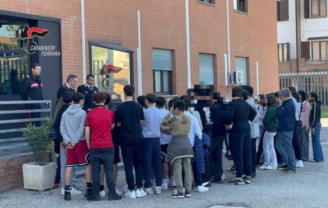 Visita Caserma Copparo