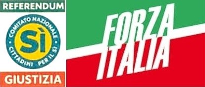 COLLAGE COMITATO DEL SI CON FORZA ITALIA